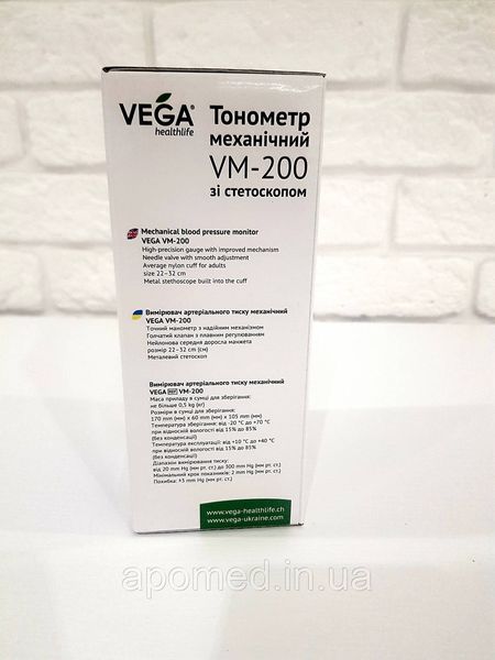 Механический тонометр Vega VM-200 VM-200 фото